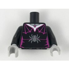 LEGO Minifigür Parçaları: Torso, Vücut, Gövde: 973PB3320C01