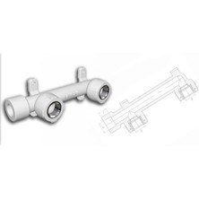 Mey Ithalat® Ege Yıldız Pprc 20X1/2 Taharat Bağlantısı Gri