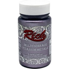Mey Ithalat® Rich Multi Surface Titanium 2576 Pudra Mor Metalik 90 cc