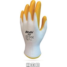 Mey Ithalat® Beybi Pn7 No:9 Sarı Nitril Eldiven