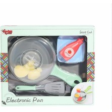 Ematcrt Mey Ithalat® LD-661A Kızartma Tava Seti -Vardem Çocuklar İçin Eğlenceli Oyun Seti 3 Parça