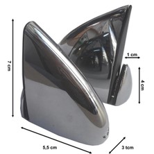 Mey Ithalat® Osena 2104 Ayarlı Raf Tutucu Orta Boy 4-20 mm