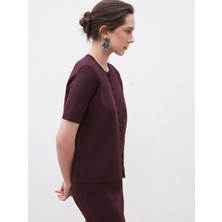 Lc Waikiki Yeni Sezon Bisiklet Yaka Kadın Triko Hırka