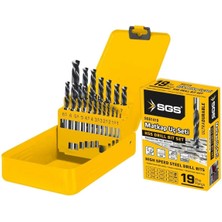Mey Ithalat® Sgs 1419 Hss Matkap Ucu Seti 19 Parça
