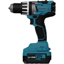 Mey Ithalat® Cat Power 4210 Akülü Darbeli Vidalama 4,0 Ah Tek Akülü