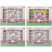 Mey Ithalat® Porselen Çay Takımı 17 Parça 1 Adet