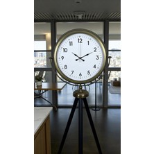 Mey Ithalat® Klasik Eskitme Tripod Ayaklı Saat