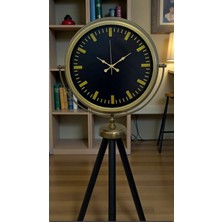 Mey Ithalat® Nostalji Şık Tasarım Tripod Ayaklı Saat