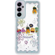 Mey Ithalat®  Samsung Galaxy A25 5g Kılıf Sweet Desenli Silikon Kapak - Açık Mavi