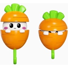 Mey Ithalat® Havuç Tasarımlı Otomatik Açılan Yapışkanlı Askı