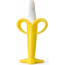 Mey Ithalat®  Muz Şekilli Diş Kaşıma Aparatı – Bebekler Için Silikon Diş Kaşıyıcı, Diş Çıkarma Oyuncağı