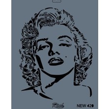 Mey Ithalat® Rich New Seri N-420 Stencil 35X25 cm