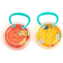 Mey Ithalat® Düğme Çıngırak 2'li 4118, Bebekler Için Çıngırak