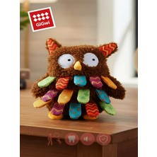 GiGwi Suppa Puppa Serisi Sesli Baykuş Peluş Köpek Oyuncağı - Küçük Irk & Yavru