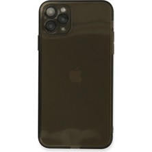 Mey Ithalat®  iPhone 11 Pro Max Kılıf Fly Lens Silikon - Siyah