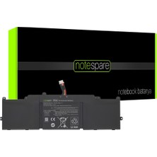 Notespare Hp ile Uyumlu Chromebook 766801-421, 766801-851, 767068-005, PE03036XL Notebook Batarya Pil