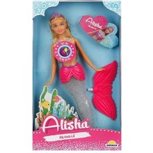 Mey Ithalat® Deniz Kız Set Bebek Alisha  29CM -Sun