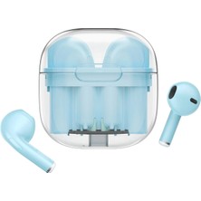 Mey Ithalat®  Ls-09 Bluetooth 5.3 Tws Kablosuz Airpods Kulaklık - Mavi