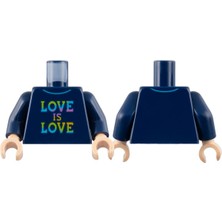 LEGO Minifigür Parçaları: Torso, Vucut, Gövde: 973PB4445C01