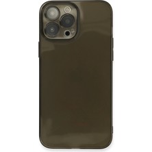 Mey Ithalat®  iPhone 13 Pro Max Kılıf Fly Lens Silikon - Siyah