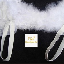 Mey Ithalat® Beyaz Renkli Orta Boy Çocuk Melek Kanadı 30X45 cm