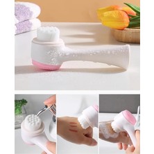 Mey Ithalat® Çift Taraflı 3D Yumuşak Yüz Bakım Fırçası