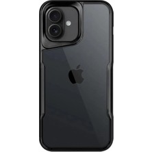 Mey Ithalat®  iPhone 16 Kılıf Boyi Silikon Kapak - Siyah