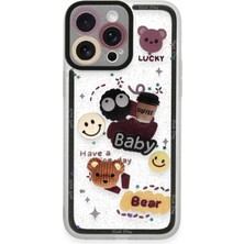 Mey Ithalat®  iPhone 14 Pro Kılıf Sweet Desenli Silikon Kapak - Sarı