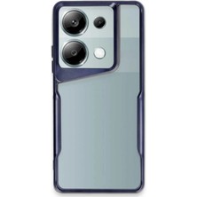 Mey Ithalat®  Xiaomi Redmi Note 13 Pro 4g Kılıf Boyi Silikon Kapak - Lacivert