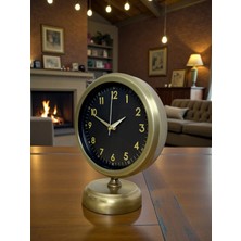 Mey Ithalat® Vintage Craft 25 x 20 Eskitme Metal Masa Saati