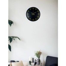 Mey Ithalat® 36 cm Beyaz Dekoratif Duvar Saati