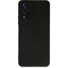 Mey Ithalat®  Xiaomi Redmi Note 11 Pro Plus 5g Kılıf Nano Içi Kadife Silikon - Siyah