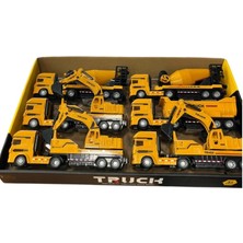 Mey Ithalat® SH40930 Sürtmeli Araba Inşaat Araçları (Adet Fiyatıdır)