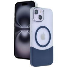 Mey Ithalat®  iPhone 14 Velar Magsafe Kapak - Lacivert
