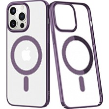 Mey Ithalat®  iPhone 13 Pro Kılıf Element Magneticsafe Sert Kapak - Derin Mor