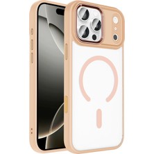 Mey Ithalat®  Apple iPhone 17 Pro Max Terea Magsafe Kapak - Pembe