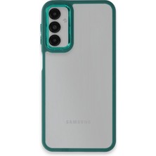 Mey Ithalat®  Samsung Galaxy A14 4g Kılıf Dora Kapak - Haki Yeşil