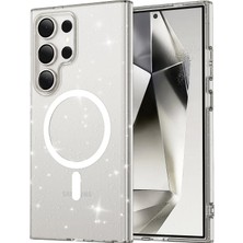 Mey Ithalat®  Samsung Galaxy S23 Ultra Kılıf Star Magsafe Kapak - Şeffaf