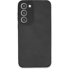 Mey Ithalat®  Samsung Galaxy S23 Plus Kılıf Loop Deri Silikon - Siyah