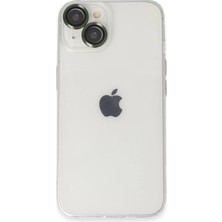 Mey Ithalat®  iPhone 14 Kılıf Luko Lens Silikon - Yeşil