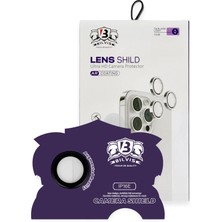 Mey Ithalat®  iPhone 16E Bilvis Titan Kamera Lens - Siyah