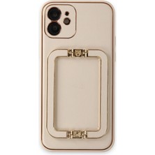 Mey Ithalat®  iPhone 12 Kılıf Coco Elit Kapak - Gold