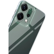 Mey Ithalat®   Reno 14 Kılıf Lüx Şeffaf Silikon - Şeffaf