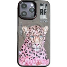 Mey Ithalat®  iPhone 14 Pro Fun Magsafe Kapak - Natural Grey-2