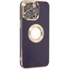 Mey Ithalat®  iPhone 13 Pro Kılıf Store Silikon - Derin Mor