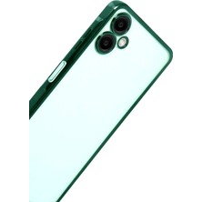 Mey Ithalat®  Samsung Galaxy A07 4g  Lensli Silikon - Yeşil