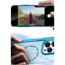 Mey Ithalat®  Apple iPhone 17 Live Diamond Magsafe Kapak - Siyah