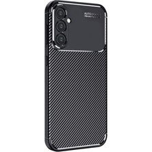 Mey Ithalat®  Samsung Galaxy A56 Kılıf Auto Focus Karbon Kapak - Siyah