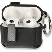 Mey Ithalat®  Airpods Pro 2 (2.nesil) Truva Kılıf - Siyah