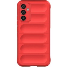 Mey Ithalat®  Samsung A56 Kılıf Optimum Silikon - Kırmızı